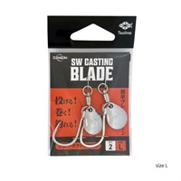 SW CASTING BLADE【キャスティング用ブレード/サワラ/ブリ/オフショア/ショア】 (シルバー-Ｌ)